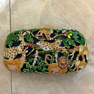 Crystal Jungle Clutch